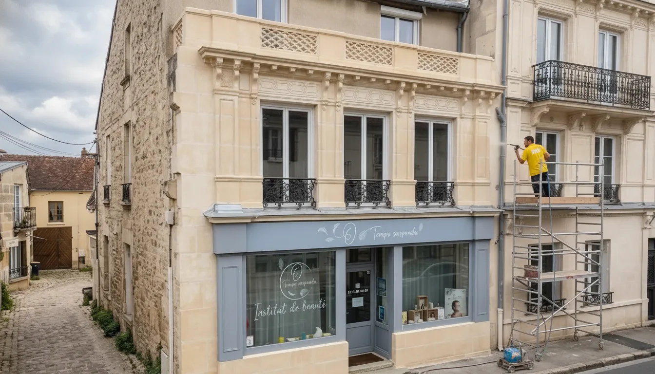 Ravalement de façade à evry Ravalement de façade à evry