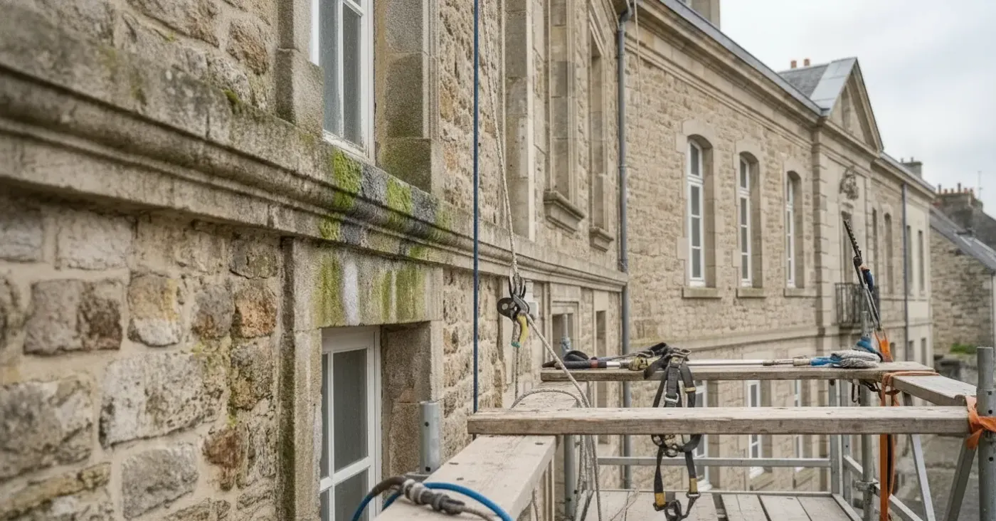 Ravalement de façade à evry